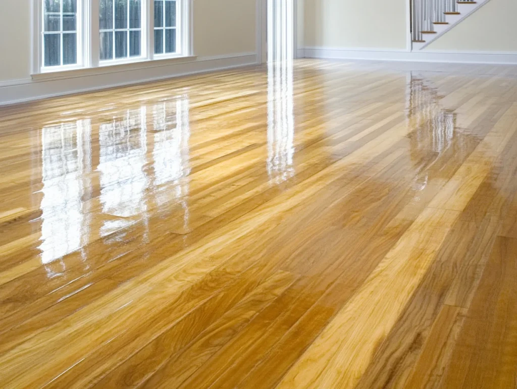 Hardwood Floor Drying